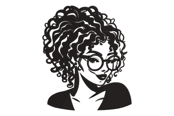 Afro Woman Natural Hair