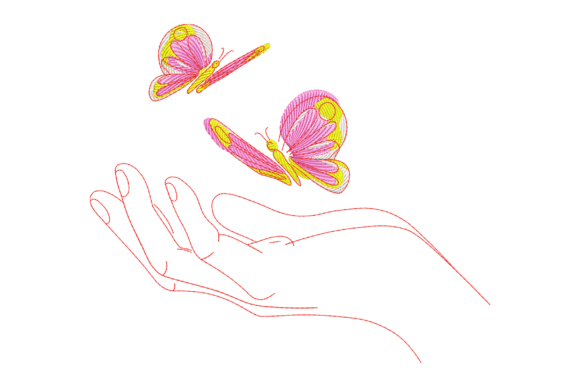 Butterfly Release: A Craft Fair-Ready Embroidery Design