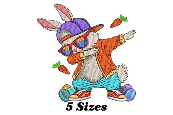 Dabbing Easter Bunny