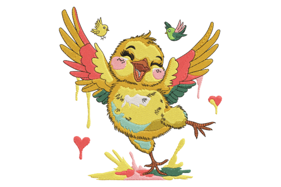 Dancing Happy Bird