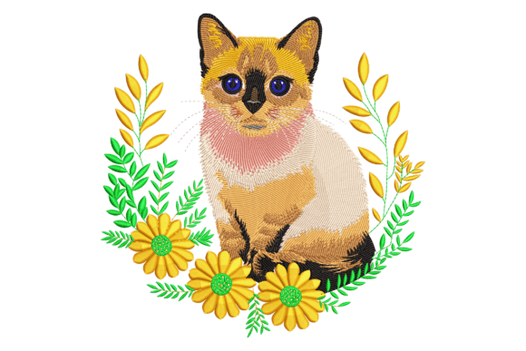 Graceful Siamese Cat