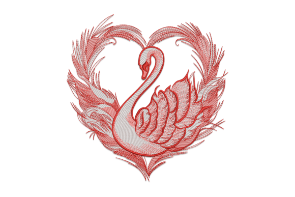 Heart Swan