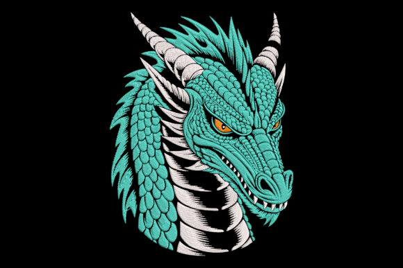 Majestic Dragon Head Embroidery Review
